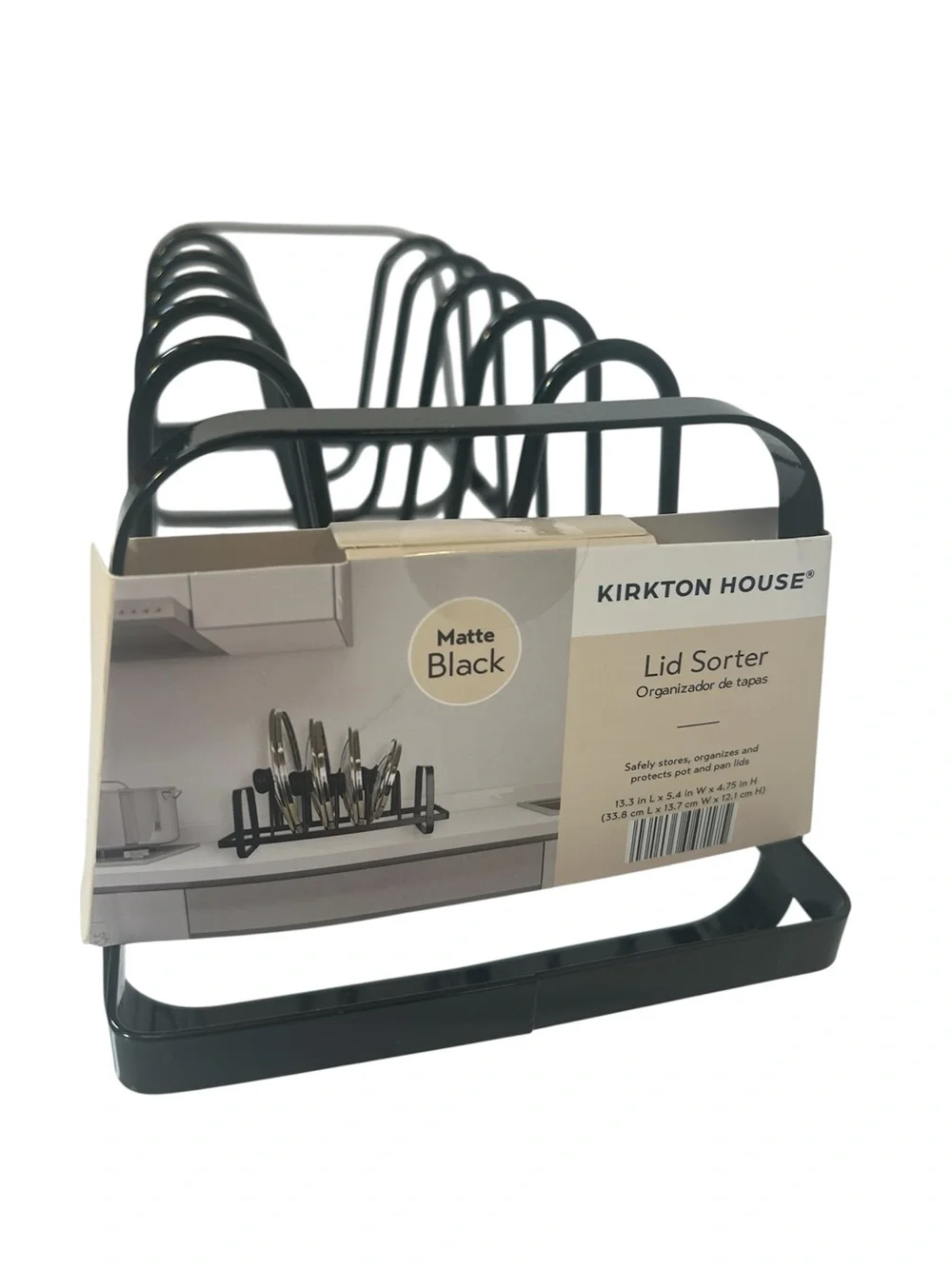 New Crofton Green Lettuce Chopper & Kirkton House Black Matte Lid Sorter—NWT